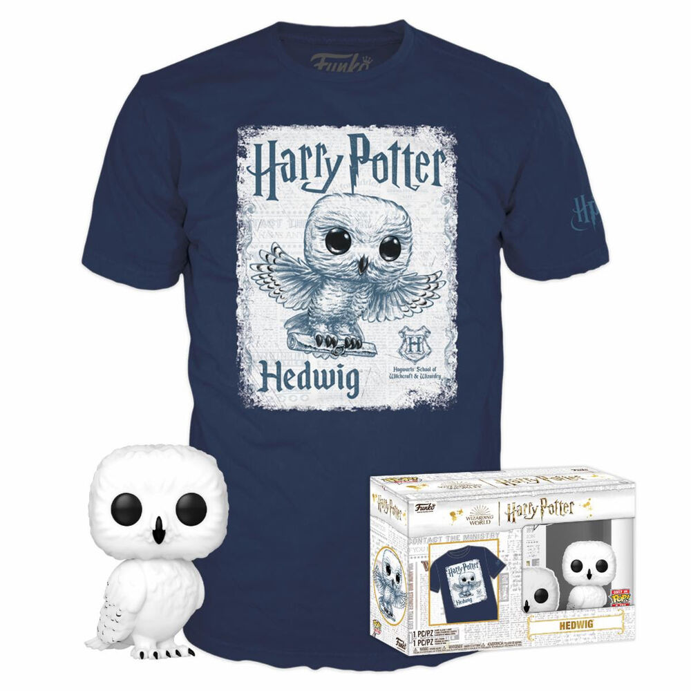 Set figure POP & Tee Harry Potter Hedwig