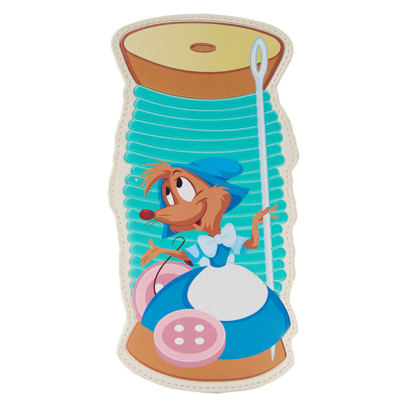 Loungefly Disney Cinderella Mouse Spool card holder