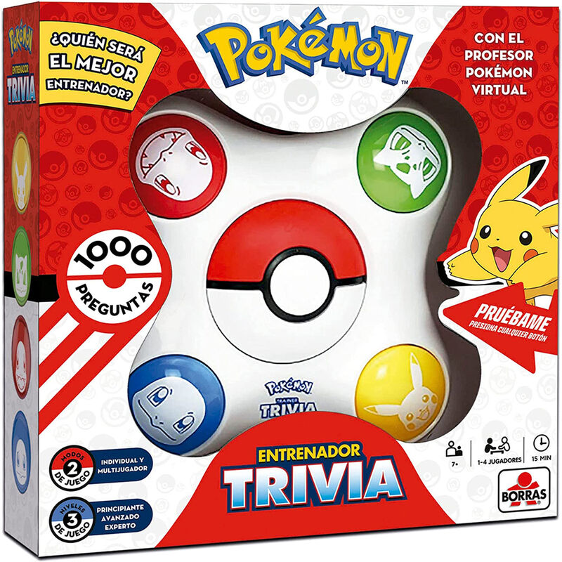 Spanish Pokemon Trivia board game