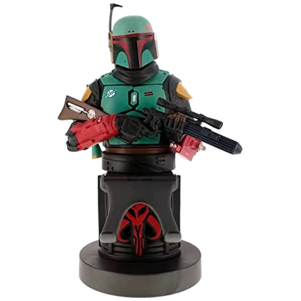 Star Wars Mandalorian Boba Fett figure clamping bracket Cable guy 20cm