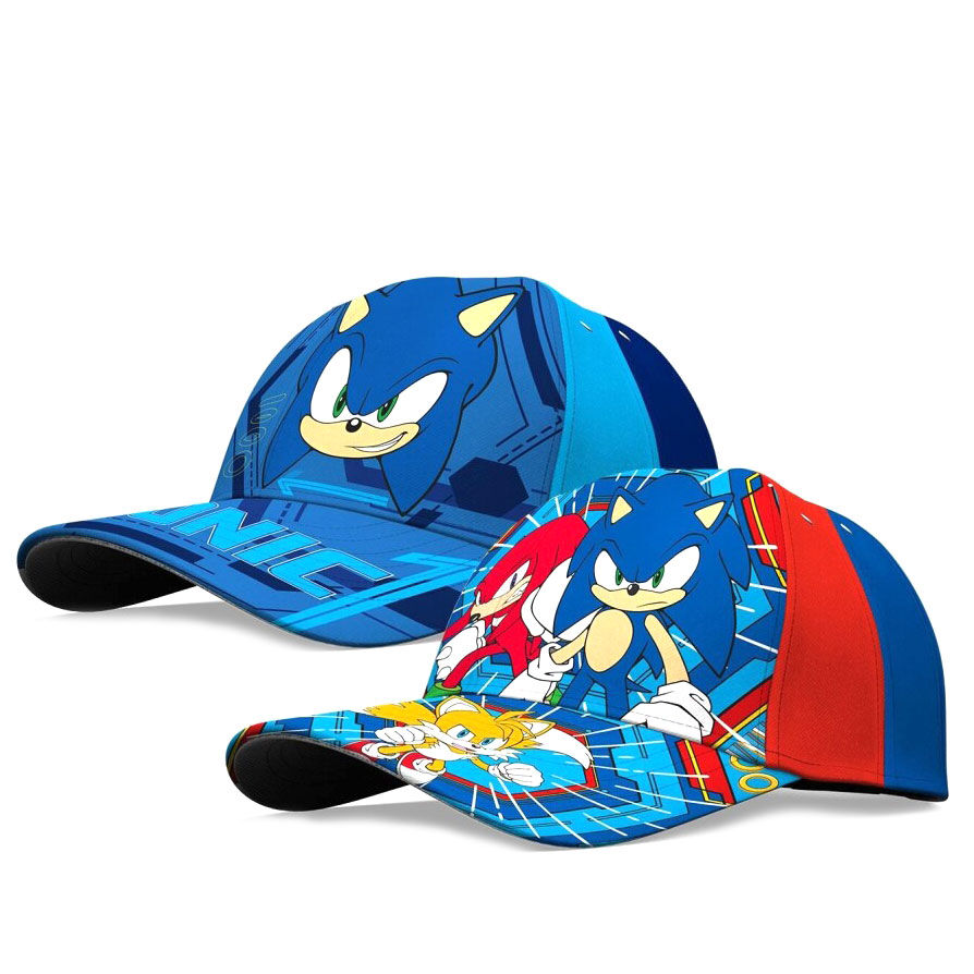 Sonic The Hedgehog assorted cap