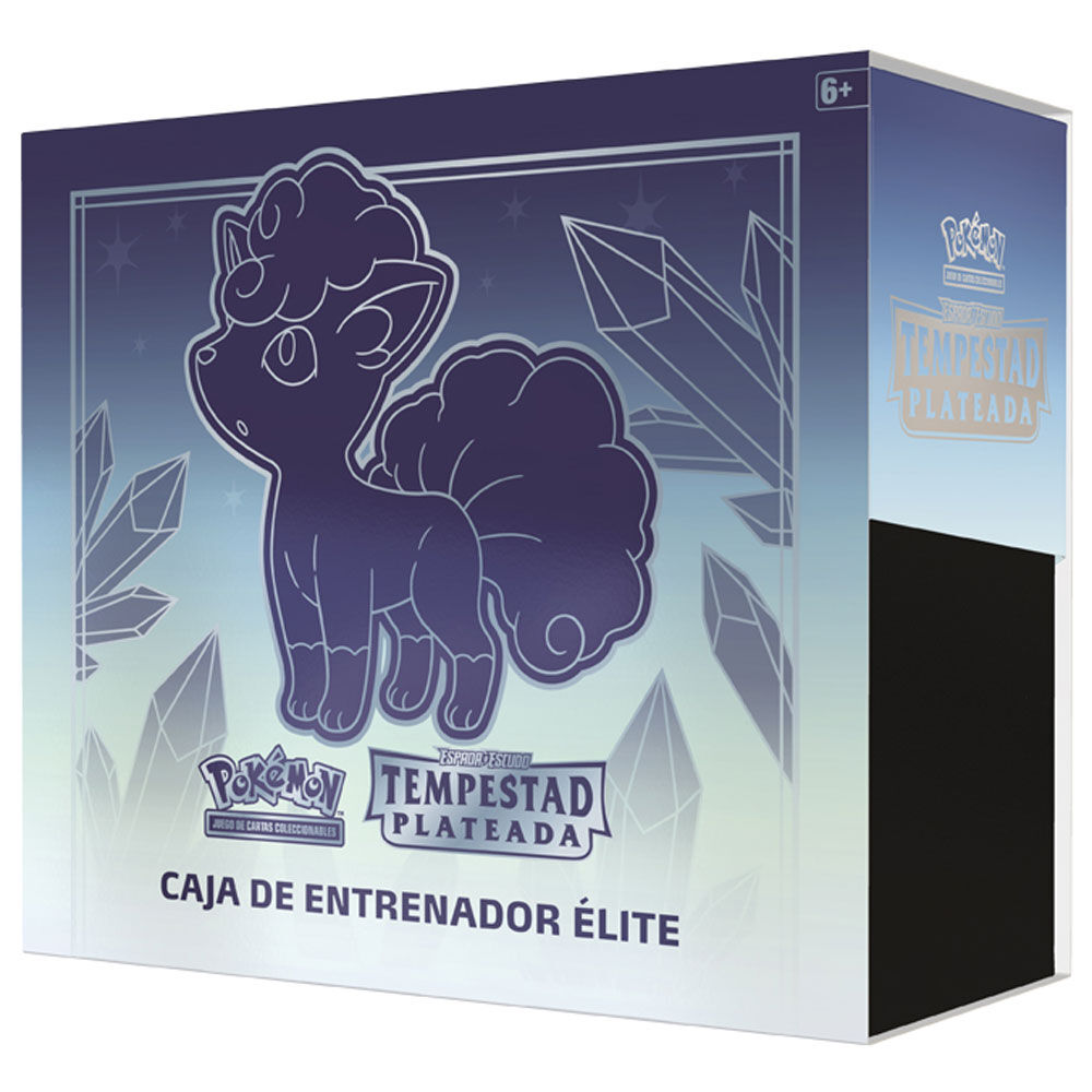 Spanish Pokemon Trainer Silver Tempest Collectible card game box