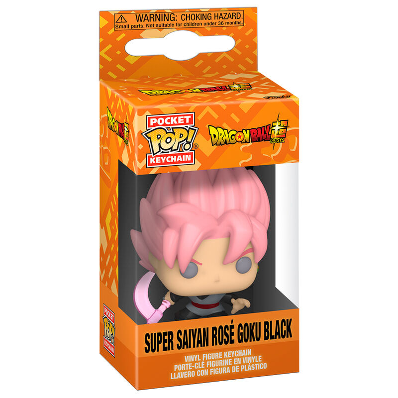 Pocket POP Keychain Dragon Ball Super Super Saiyan Rose Goku Black