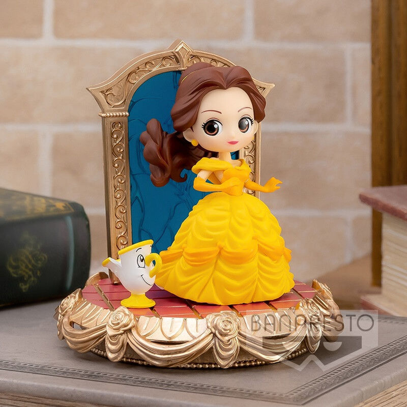 Disney Characters Stories Belle Q posket figure 8cm