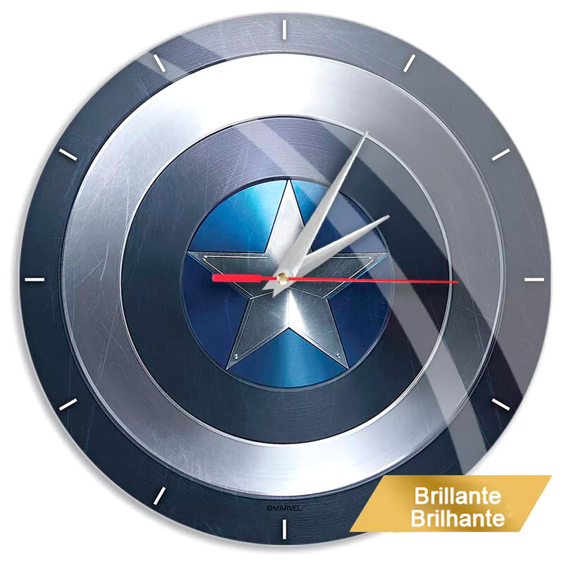 Marvel Captain America wall clock