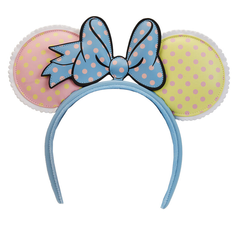 Loungefly Disney Minnie Mouse Pastel Polka Dot ear headband