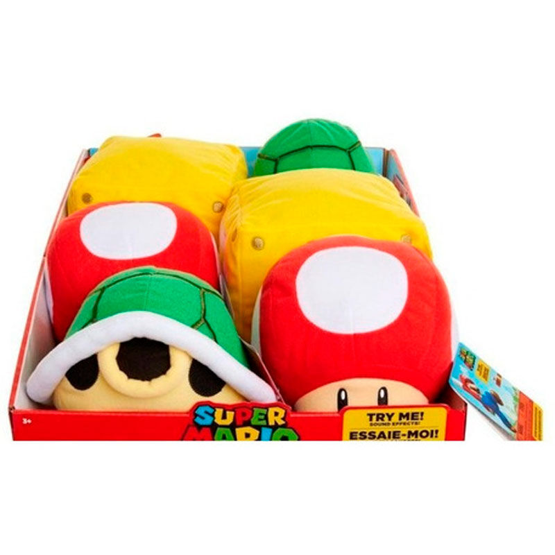 Super Mario Bros assorted plush toy with sound