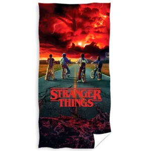 Stranger Things microfibre beach towel