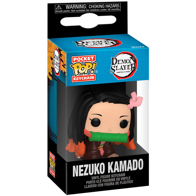 Pocket POP Keychain Demon Slayer Kimetsu no Yaiba Nezuko Kamado