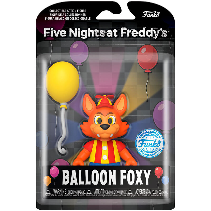 Action figure Five Night at Freddys Balloon Foxy Exclusive 12