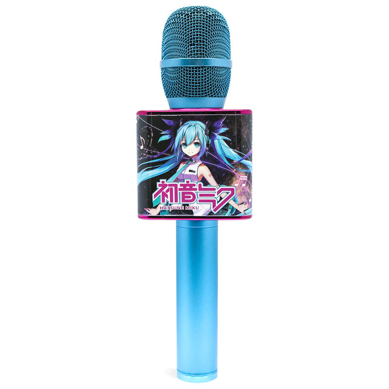 Hatsune Miku karaoke microphone