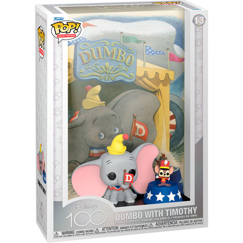 POP figure Movie Poster Disney 100th Anniversary Dumbo