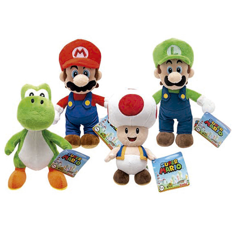 Super Mario Bros assorted plush toy 20cm