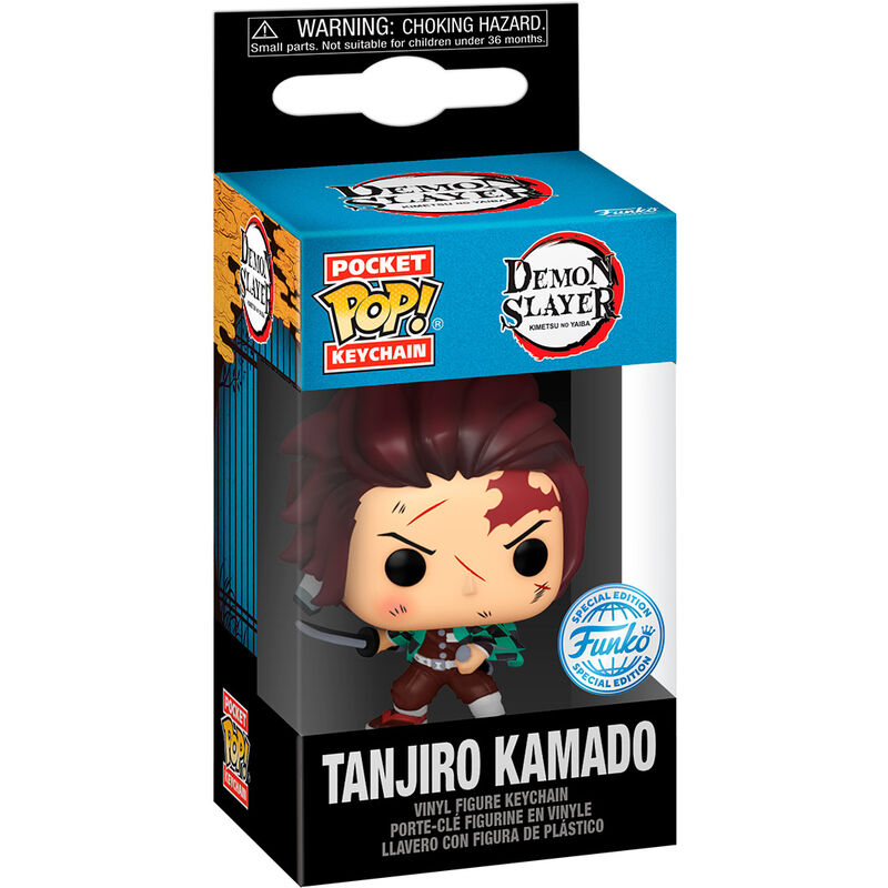 Pocket POP Keychain Demon Slayer Kimetsu no Yaiba Tanjiro Kamado