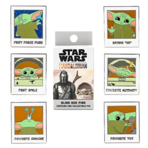 Blind Box Enamel Pin Loungefly Star Wars The Mandalorian Yoda the Child assorted