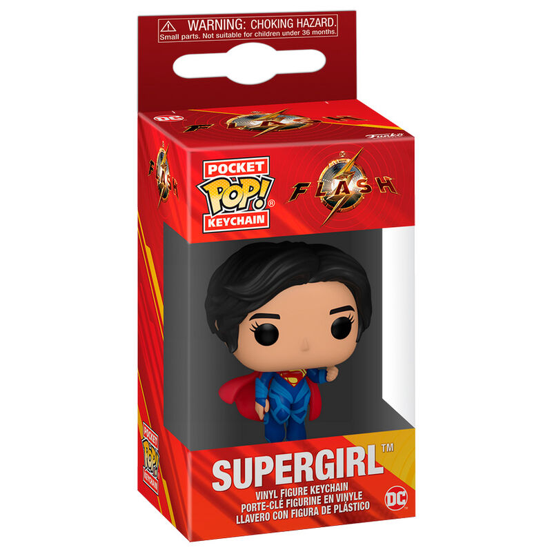 Pocket POP Keychain DC Comics The Flash Supregirl