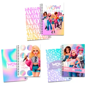 Wow Generation A5 Notebook assorted