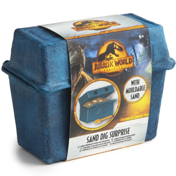 Pack 6 sand surprise boxes Jurassic world