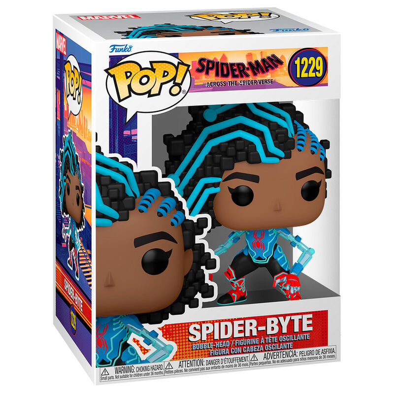 POP figure Marvel Spiderman Across the Spiderverse Spider-Byte