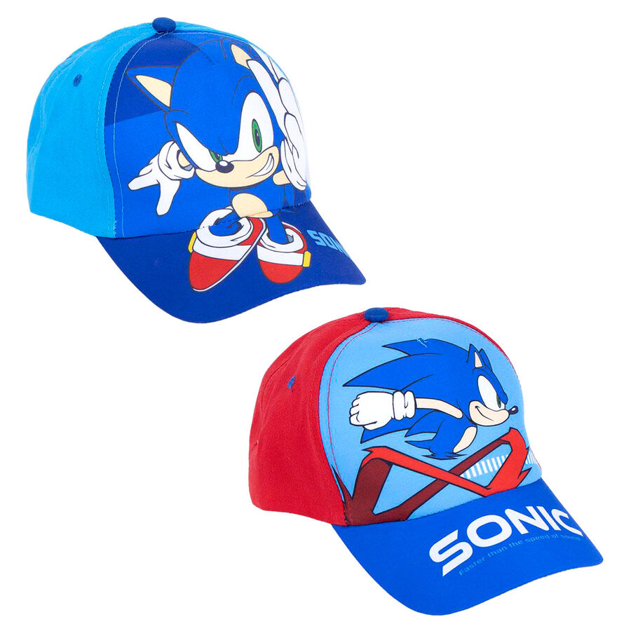 Sonic The Hedgehog assorted cap