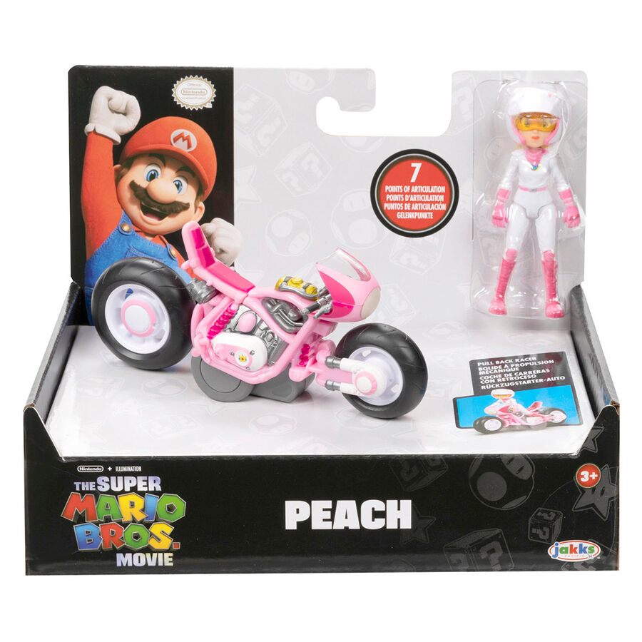 Mario Kart The Movie Peach Kart figure 7cm