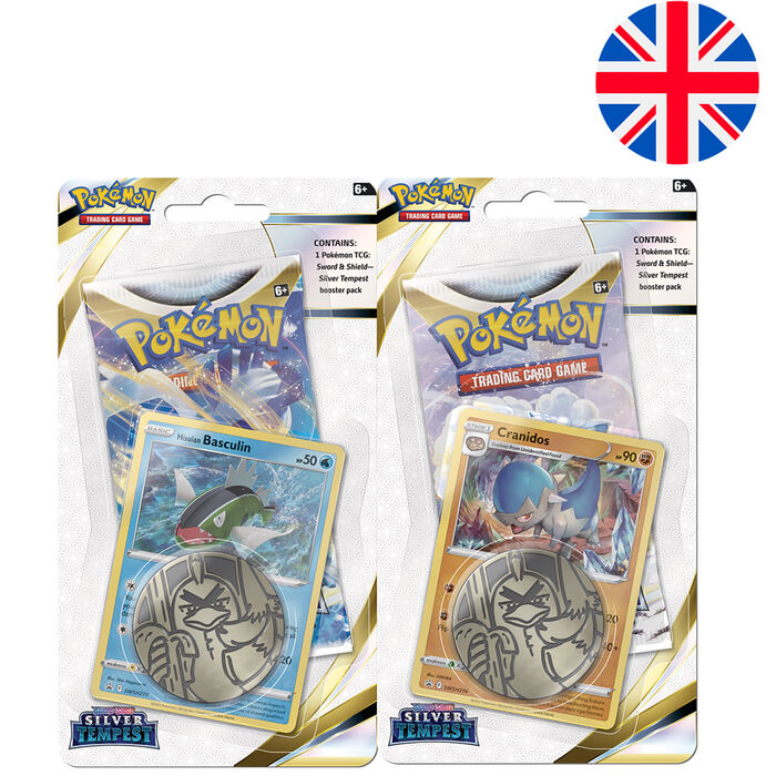 English Pokemon Sword and Shield Trading card game blister assorted