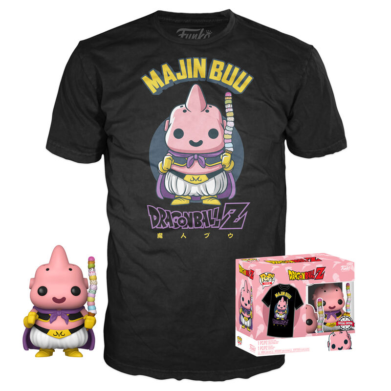 Set figure POP & Tee Dragon Ball Z Majin Buu Exclusive