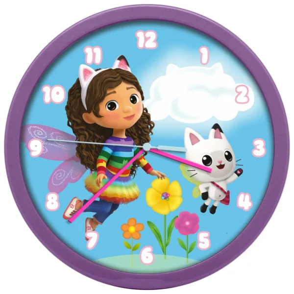 Gabbys Dollhouse wallclock