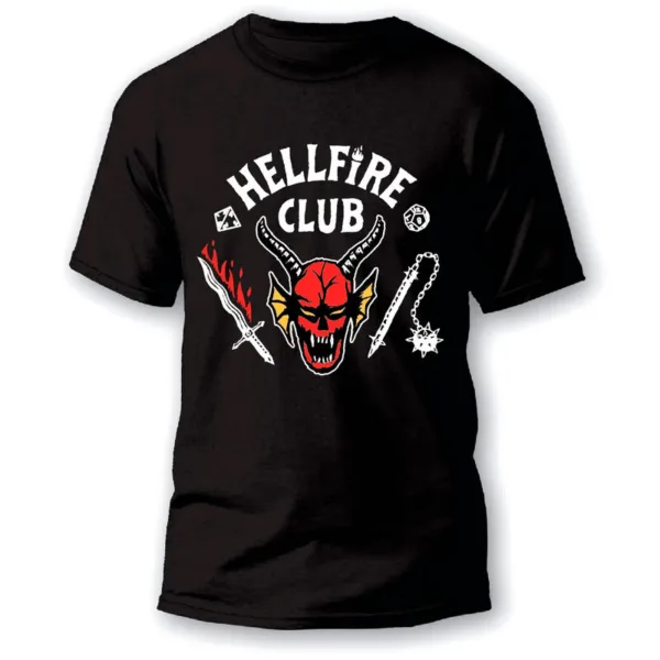 Stranger Things Hellfire Club adult t-shirt