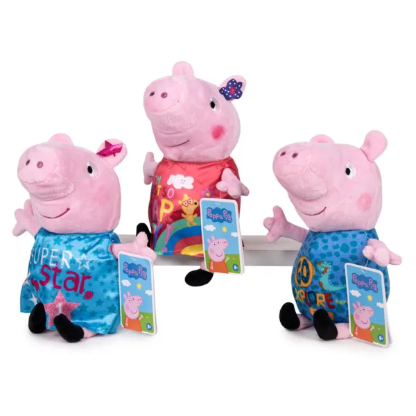 Peppa Pig Star assorted plush toy 22cm