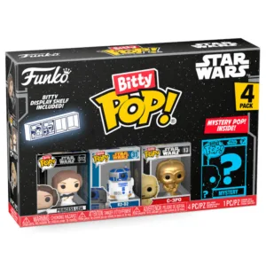 Blister 4 figures Bitty POP Sar Wars Leia