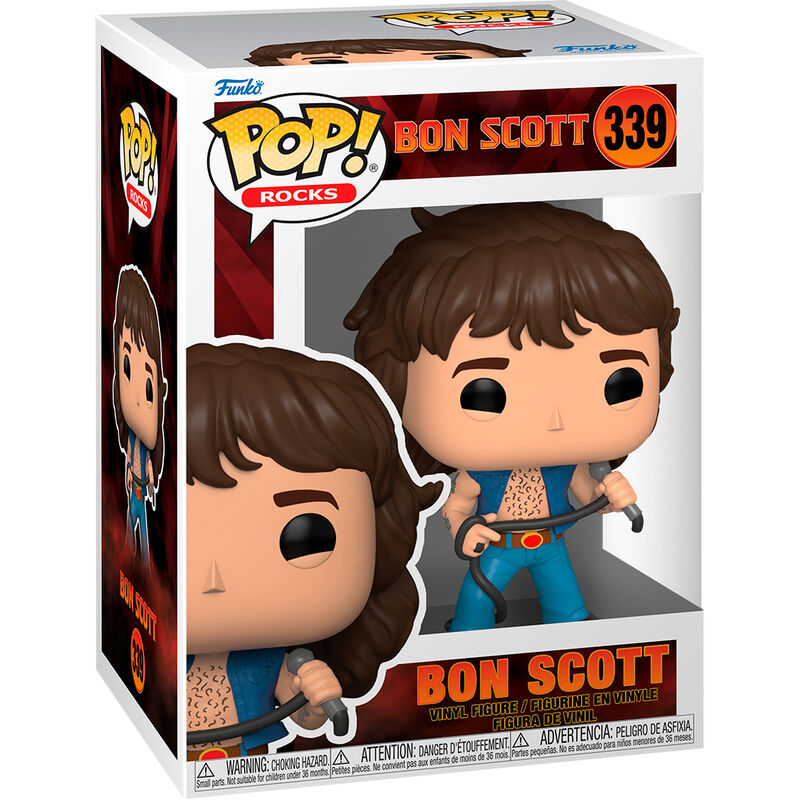 POP figure Rocks AC/DC Bon Scott