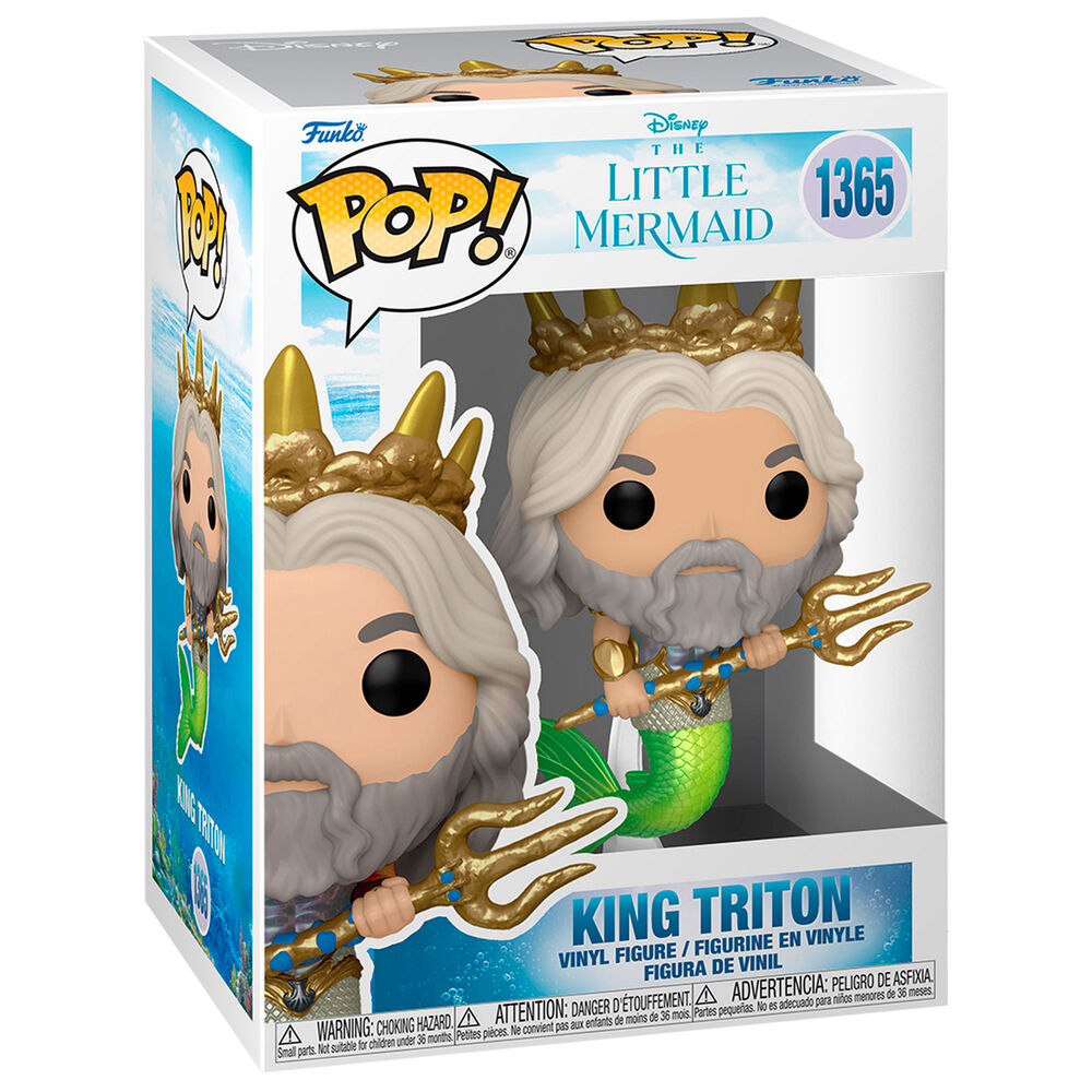 POP figure Disney The Mermaid Little King Triton