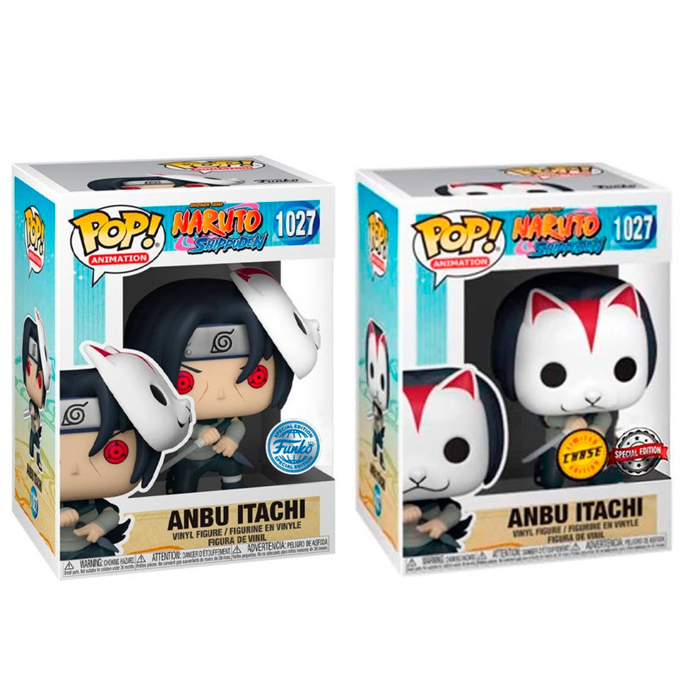 POP figure Naruto Shippuden Anbu Itachi 5 + 1 Chase Exclusive