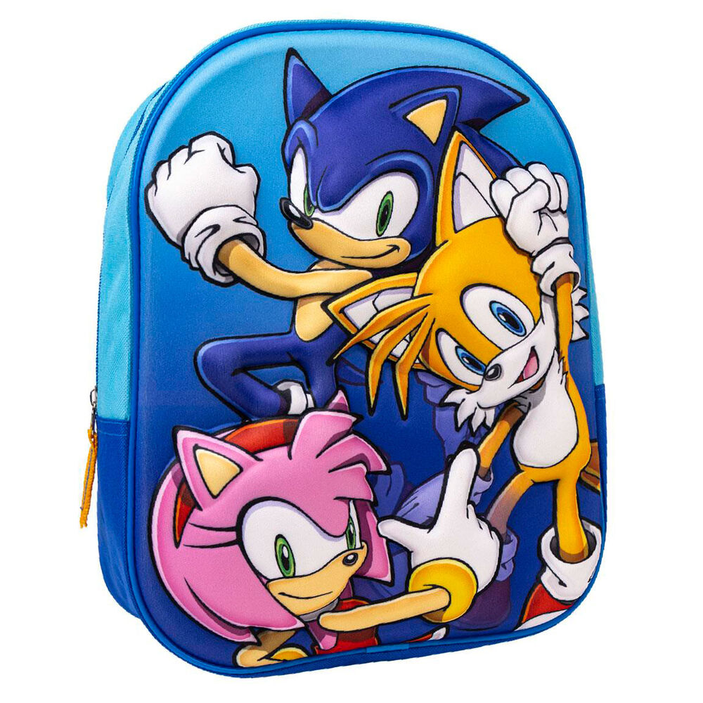 Sonic The Hedgehog 3D backpack 31cm