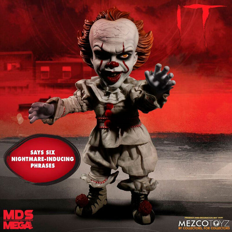 IT Pennywise Talking cuddly toy doll 38cm