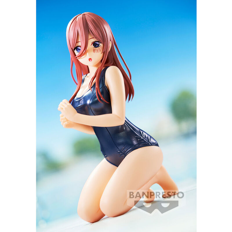 The Quintessential Quintuplets Movie Celestial Vivi School Style Miku Nakano figure 12cm