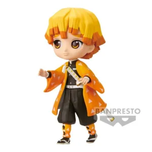 Demon Slayer Kimetsu No Yaiba Zenitsu Agatsuma Q posket petit figure 7cm