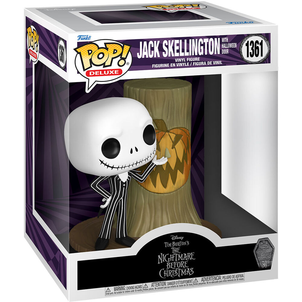 POP Deluxe figure Disney Nightmare Before Christmas 30th Anniversary With Halloween Door