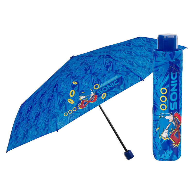 Sonic the Hedgehog manual folding umbrella 50cm