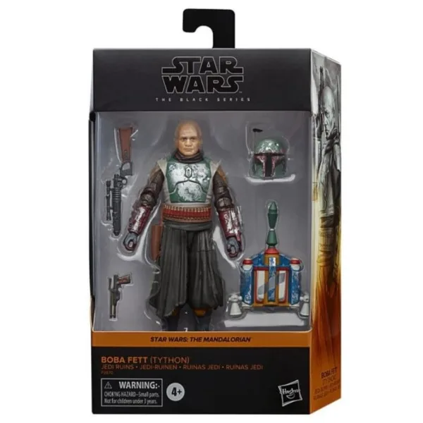 Star Wars The Mandalorian Jedi Ruins Tython Boba Fett figure 15cm