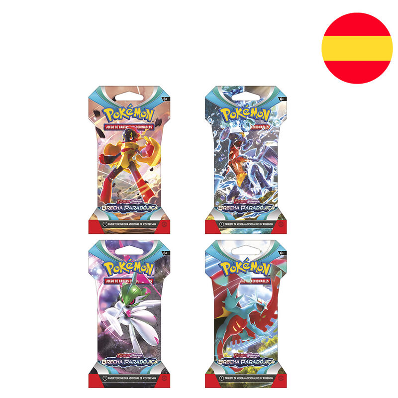 Spanish Pokemon Paradox Rift Scarlet & Violet collectible card game envelope assorted