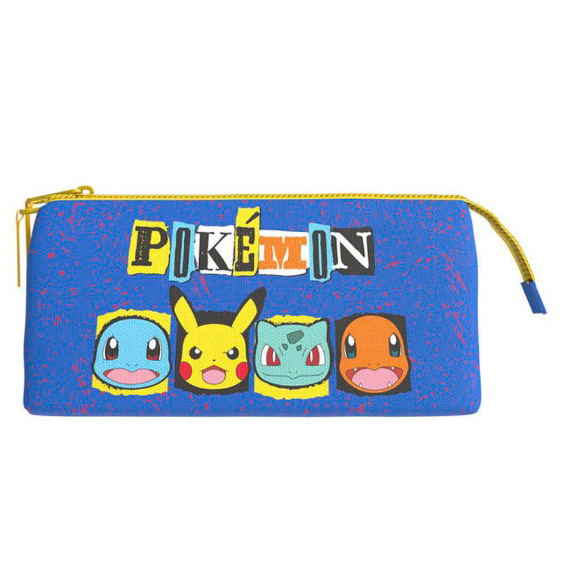 Pokemon triple pencil case