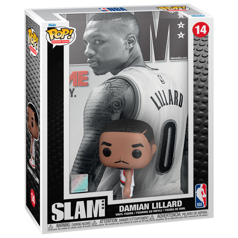 POP figure Cover Slam NBA Damian Lillard