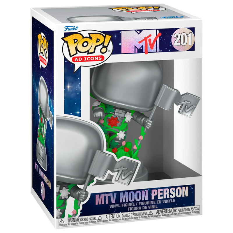 POP figure MTV 40th Anniversary MTV Moon Person