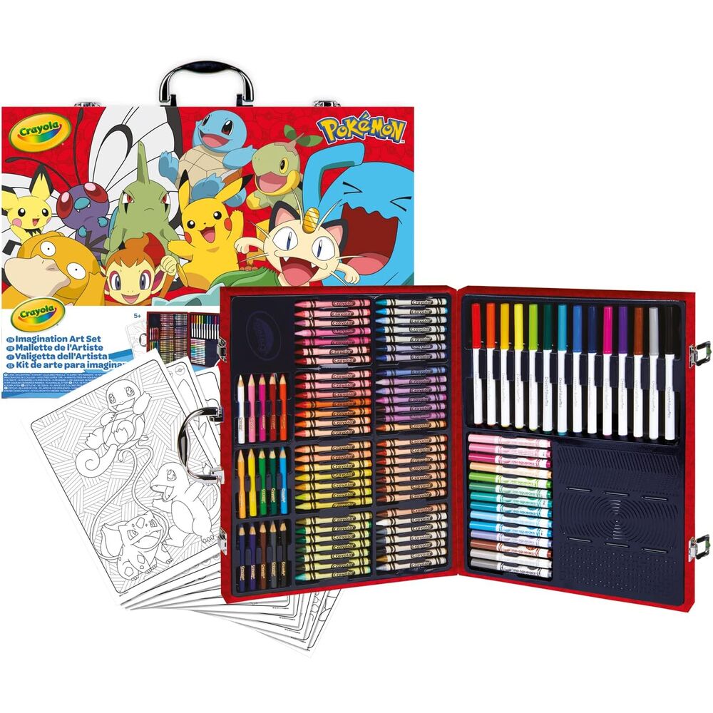 Crayola Pokemon Artist briefcase