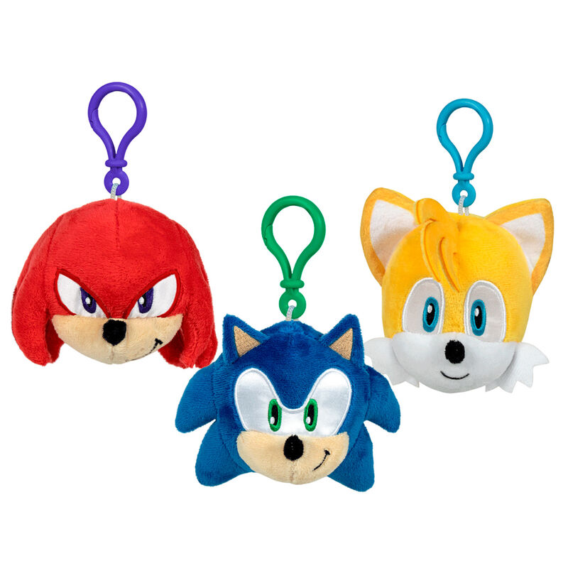 Sonic the Hedgehog assorted plush keychain 10cm