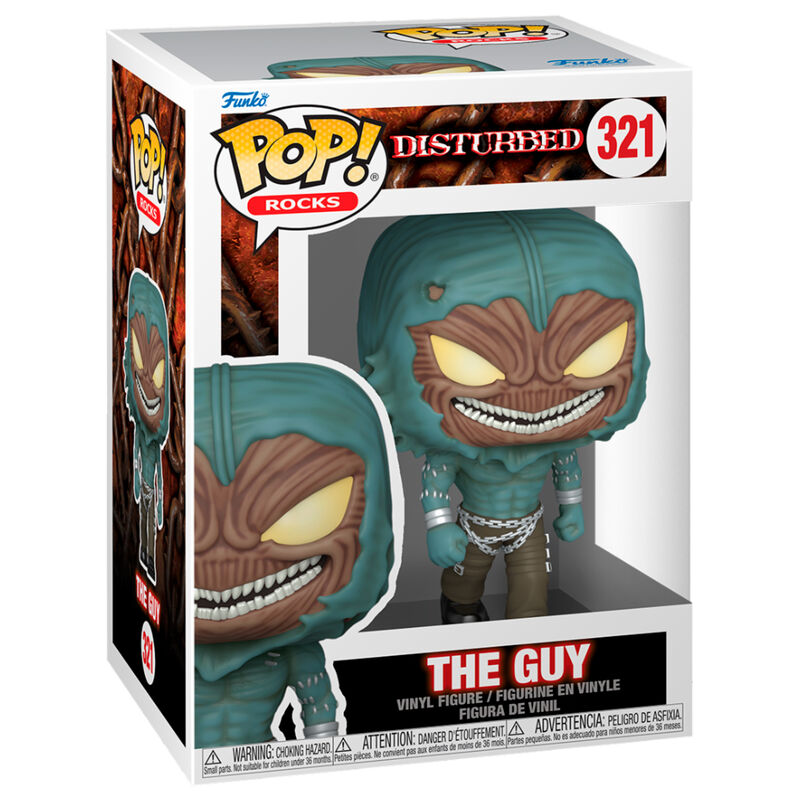 POP figure Rocks Disturbed The Guy