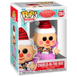 POP figure Rudolph the Red-Nosed Reindeer Charlie in the Box