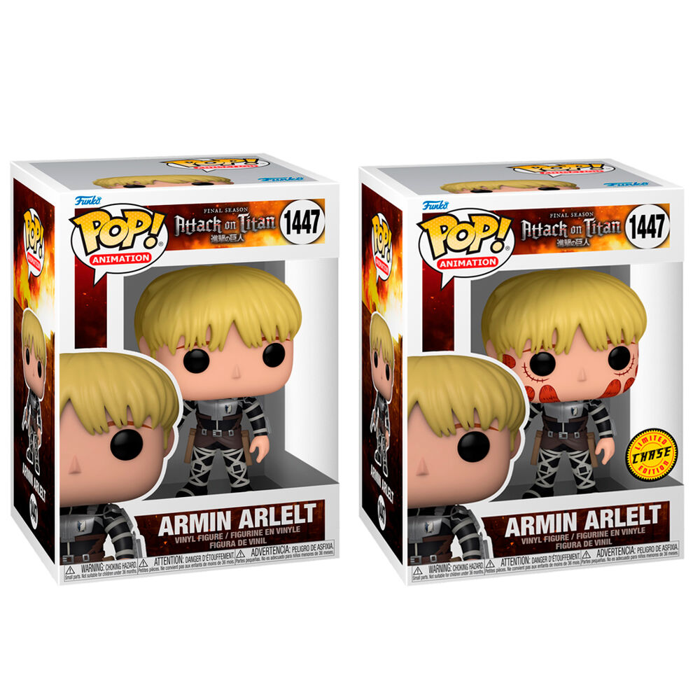 POP figure Attack on Titan Armin Arlelt 5 + 1 Chase